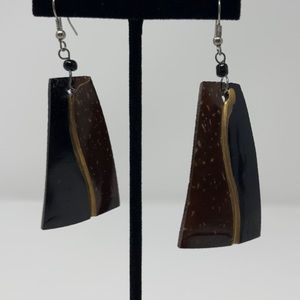 Ethnic Handmade Coconut Shell Earrings